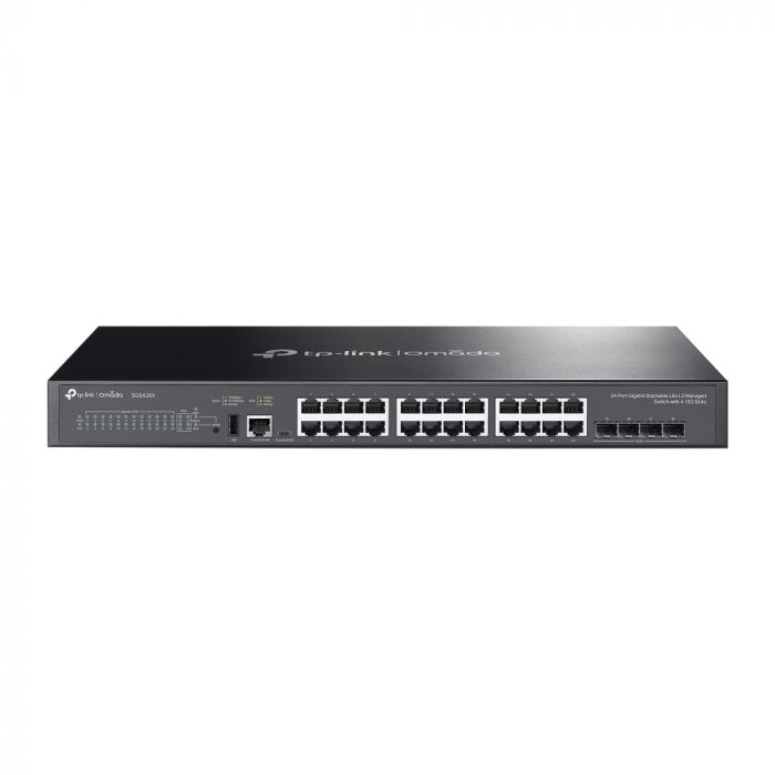 Комутатор TP-LINK SG5428X 24xGE, 4xSFP+, Керований L3