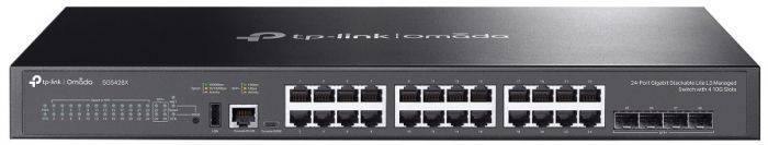 Комутатор TP-LINK SG5428X 24xGE, 4xSFP+, Керований L3