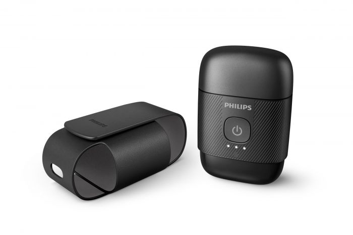 Бритва електр. Philips роторна Shaver 500 Series,  бритв.головок-2, Li-Ion, сух.+волог., дорожн.футляр, чорний