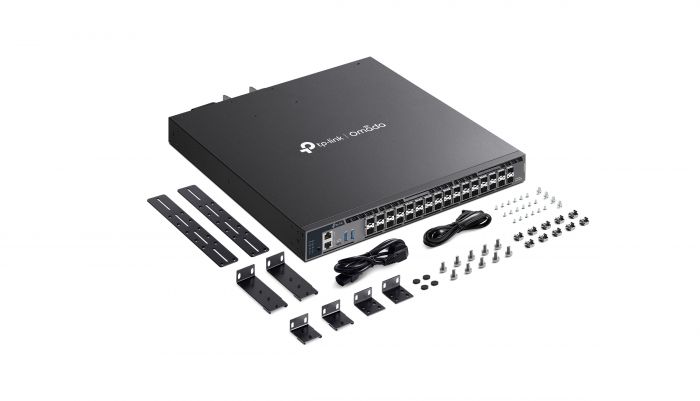 Комутатор TP-LINK SG6432YF 26xSFP+, 6xSFP28, Керований L3