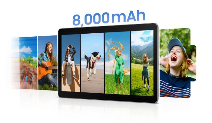 Планшет Samsung Galaxy Tab S10 Lite (X406) 10.9" 6ГБ, 128ГБ, 5G, 8000мА•год, Android, сірий