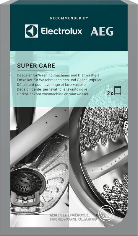 Засіб Electrolux для чищення від накипу для пральних та посудомийних машин, 2x100гр