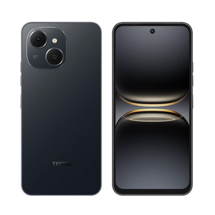 Смартфон TECNO Spark 40C (KM4k) 6.67" 4/128ГБ, 2SIM, 6000мА•год, Ink Black