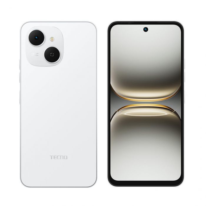 Смартфон TECNO Spark 40C (KM4k) 6.67" 4/128ГБ, 2SIM, 6000мА•год, Veil White