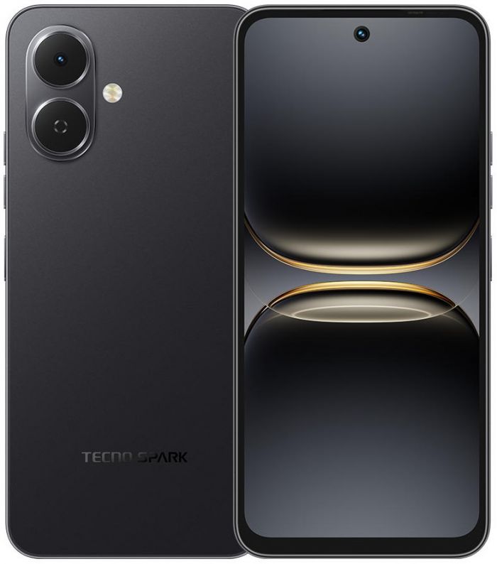 Смартфон TECNO Spark Go 2 (KM4) 6.67" 3/64ГБ, 2SIM, 5000мА•год, Ink Black