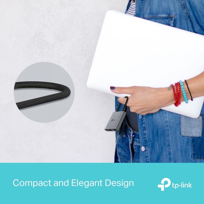 Хаб USB TP-LINK  UH3020C USB-C > 1xUSB3.0/1xUSBC (PD 100W)/1xHDMI