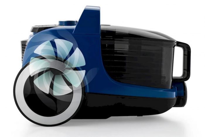 Пилосос Gorenje контейнерний, 850Вт, конт пил -3.3л, HEPA, телескоп трубка, синій