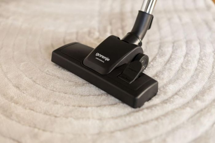 Пилосос Gorenje контейнерний, 850Вт, конт пил -3.3л, HEPA, телескоп трубка, сенсорне упр, бронзовий