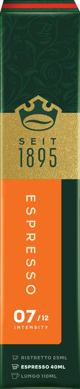 Кава Jacobs  капсули  Espresso Classico, купаж арабіка/робуста, 10шт, Nespresso