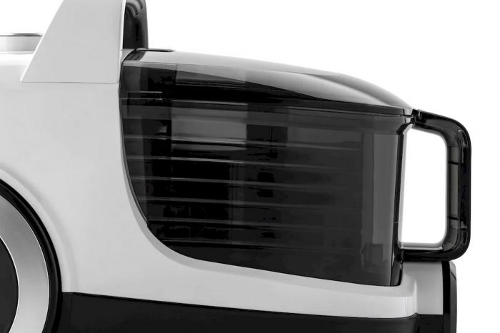 Пилосос Gorenje контейнерний, 800Вт, конт пил -3.3л, HEPA, телескоп трубка, сенсорне упр, білий