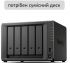 Мережеве сховище NAS Synology DS1525+