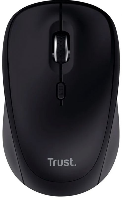 Миша Trust Yvi+ Compact Multi-Device, WL/BT/USB-A, чорний