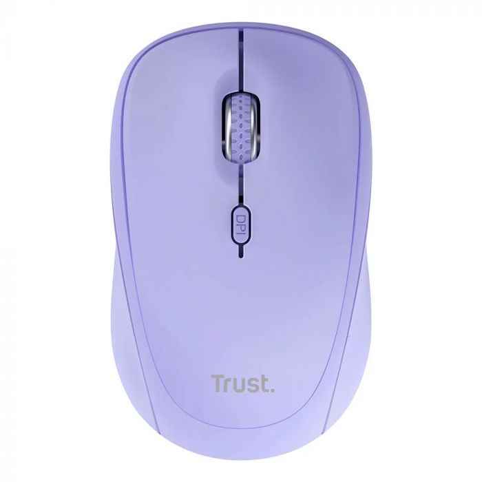 Миша Trust Yvi+ Compact Multi-Device, WL/BT/USB-A, фіолетовий