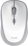 Миша Trust Yvi+ Compact Multi-Device, WL/BT/USB-A, білий