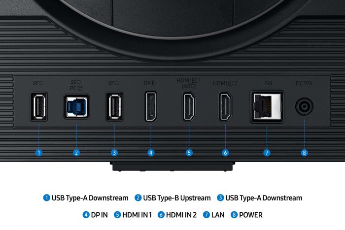 Монітор Samsung 27" S27DG700E HDMI, DP, USB, MM, IPS, 2560x1440, 144Hz, 1ms