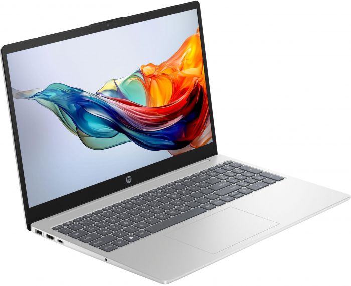 Ноутбук HP 15-fc0174ua 15.6" FHD IPS AG, AMD R7-5825U, 16GB, F1024GB, UMA, DOS, сріблястий