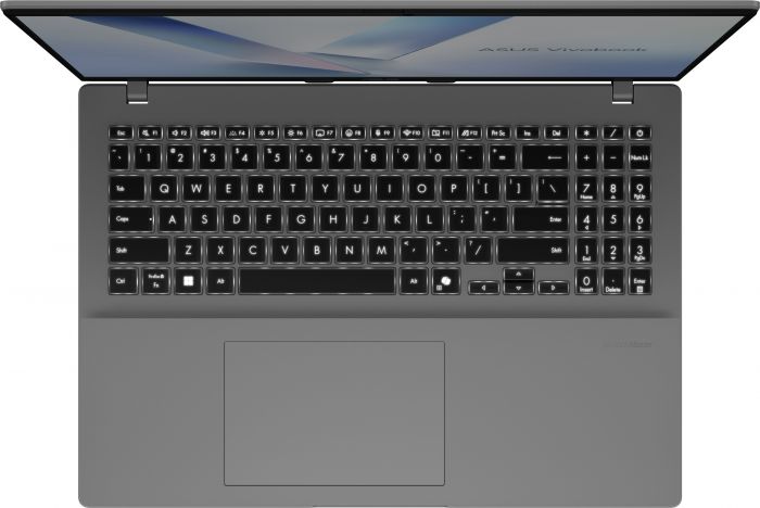 Ноутбук ASUS Vivobook 16 M1607KA-MB060 16" WUXGA IPS, AMD AI 7 350, 16GB, F1TB, UMA, NoOS, Сріблястий