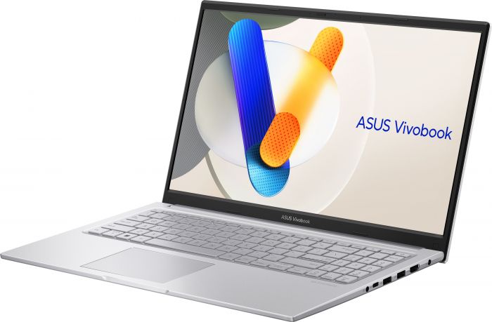 Ноутбук ASUS Vivobook 15 X1504VA-BQ2467 15.6" FHD IPS, Intel i3-1315U, 8GB, F512GB, UMA, NoOS, Сріблястий