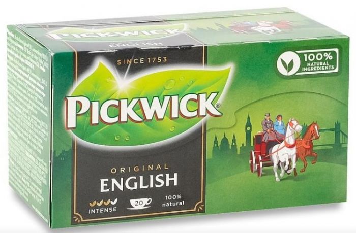 Чай чорний Original English Pickwick B 40г(20x2г) x12 НП