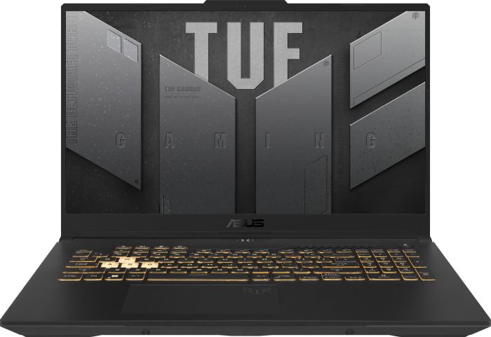Ноутбук ASUS TUF Gaming F17 FX707VU-HX198 17.3" FHD IPS, Intel i7-13620H, 16GB, F1TB, NVD4050-6, NoOS, Чорний
