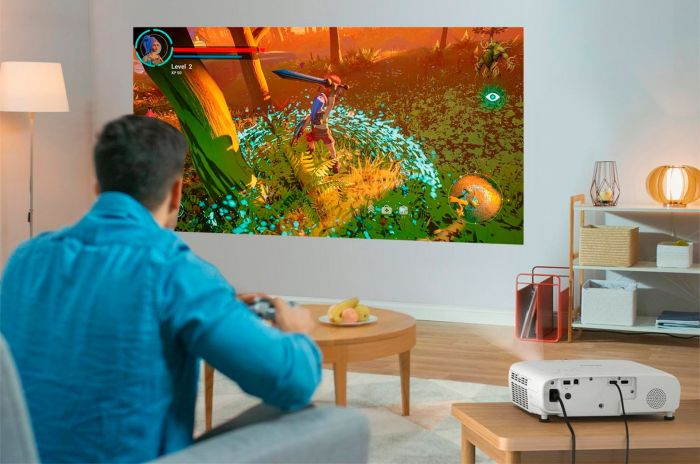 Проєктор домашнього кінотеатру Epson EH-TW840 FHD, 4000 lm, 1.21-1.45, WiFi