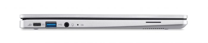 Ноутбук Acer Chromebook CB311-12H 11" IPS, Intel C N100, 8GB, F128GB, UMA, ChromeOS, сріблястий