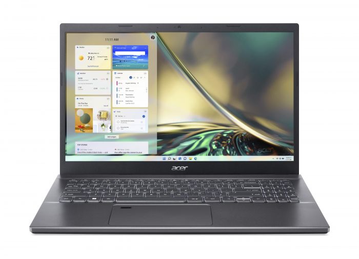 Ноутбук Acer Aspire 5 A515-57 15.6" FHD IPS, Intel i5-12450H, 32GB, F512GB, UMA, Lin, сірий
