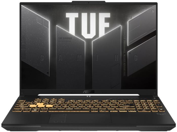 Ноутбук ASUS TUF Gaming F16 FX607VJ-RL066 16" WUXGA IPS, Intel 5 210H, 16GB, F1TB, NVD3050-4, NoOS, Чорний