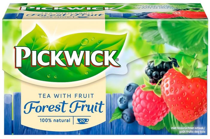 Чай чорний аромат. зі шматоч лісових ягід Pickwick G 30г(20x1.5г) x12 НП