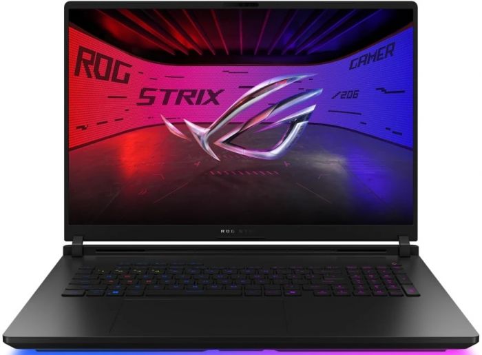 Ноутбук ASUS ROG Strix SCAR 18 G835LR-SA065W 18" 2.5K mLED, Intel Ultra 9 275HX, 32GB, F1TB, NVD5070Ti-12, Win11, Чорний