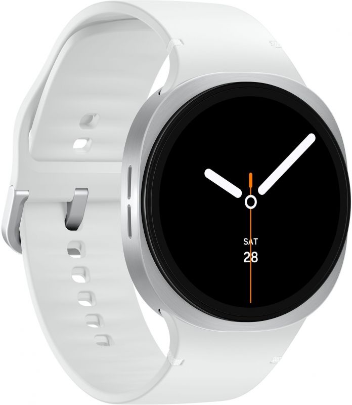Смарт-годинник Samsung Galaxy Watch 8 44мм (L330) 1.47", 480x480, sAMOLED, BT 5.3, NFC, 2/32ГБ, сріблястий