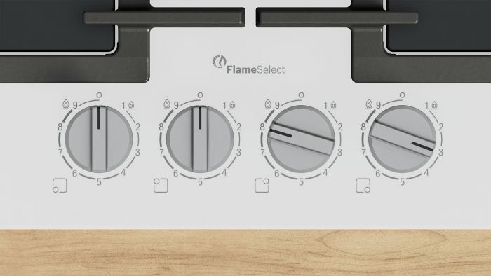 Варильна поверхня Bosch газова, 60см, чавун, білий