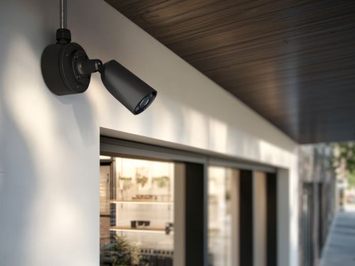 IP-Камера дротова Ajax BulletCam HL black, 5мп, 2.8мм, гібридне підсвічування IR 35м, білий Led 50м, Poe, True WDR, IP 65,  аудіо, кут огляду 100° до 110°, вулична, чорна