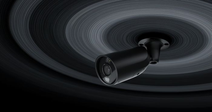 IP-Камера дротова Ajax BulletCam HL black, 8мп, 2.8мм, гібридне підсвічування IR 35м, білий Led 50м, Poe, True WDR, IP 65,  аудіо, кут огляду 100° до 110°, вулична, чорна