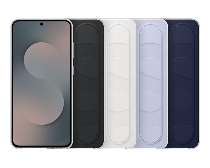 Чохол Samsung для Galaxy S25 FE (S731), Standing Grip case, синій темний