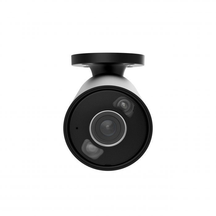 IP-Камера дротова Ajax BulletCam HL black, 5мп, 4мм, гібридне підсвічування IR 50м, білий Led 50м, Poe, True WDR, IP 65,  аудіо, кут огляду 75° до 85°, вулична, чорна
