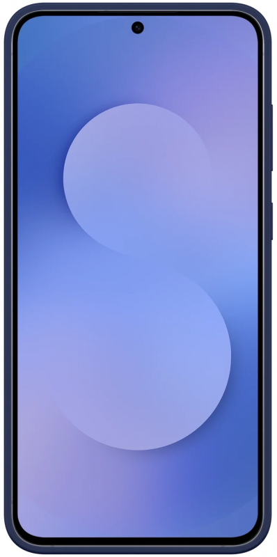 Чохол Samsung для Galaxy S25 FE (S731), Silicone case, синій темний