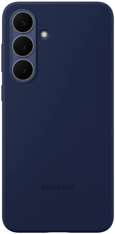 Чохол Samsung для Galaxy S25 FE (S731), Silicone case, синій темний