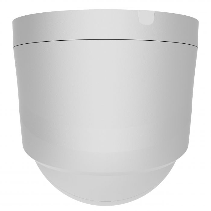 IP-Камера дротова Ajax TurretCam HL white, 5мп, 2.8мм, гібридне підсвічування IR 35м, білий Led 50м, Poe, True WDR, IP 65, ІЧ 35м, аудіо, кут огляду 100° до 110°, купольна, біла