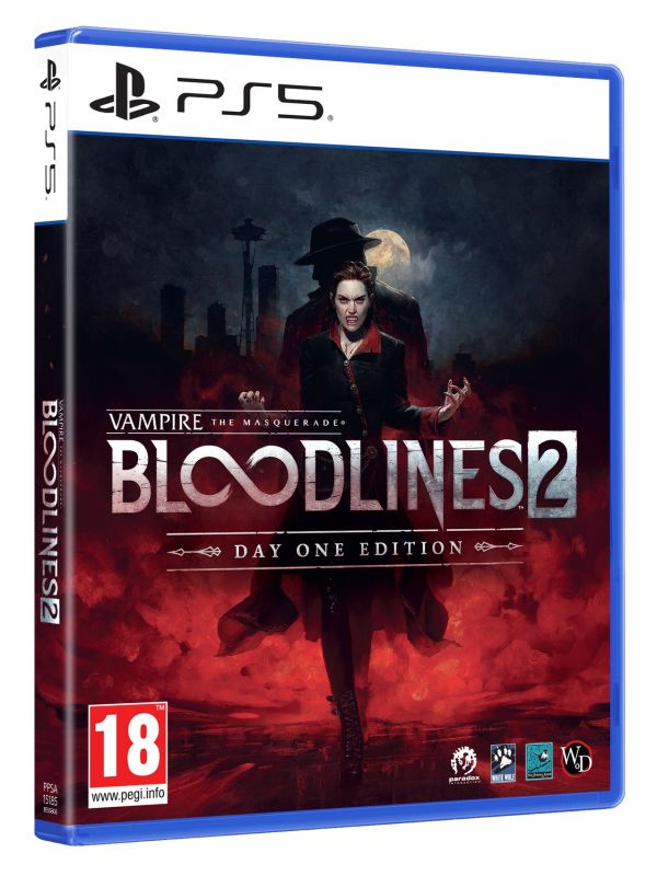 Гра консольна PS5 Vampire: The Masquerade - Bloodlines 2, Day One Edition, BD диск