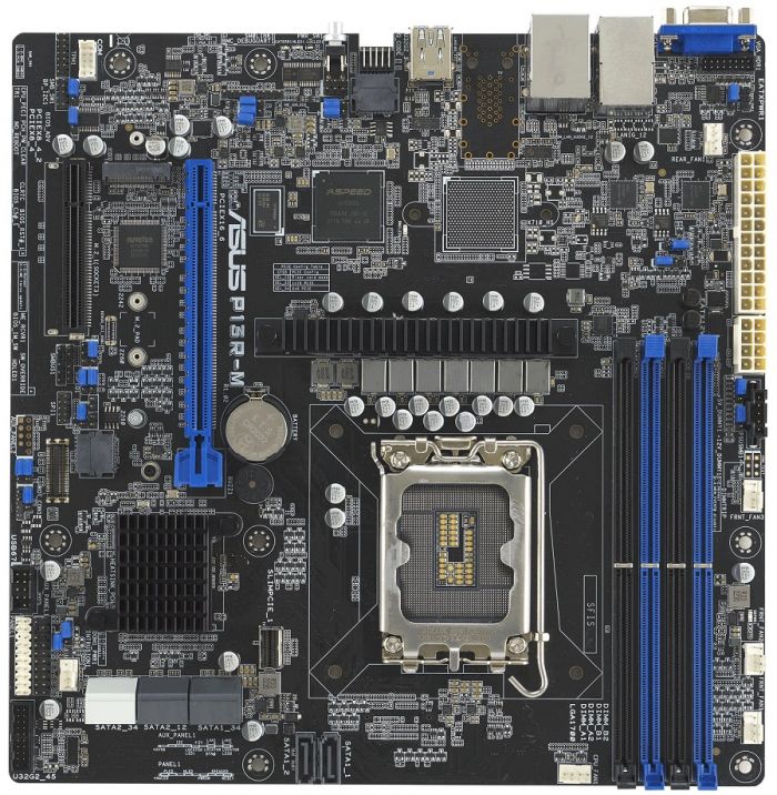 Материнська плата серверна ASUS P13R-M s1700 C262 4xDDR5 M.2 mATX