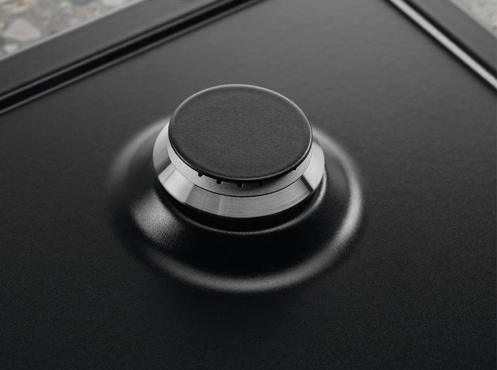 Варильна поверхня Electrolux газова, 90см, чавун, чорний