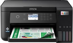 БФП ink color A4 Epson EcoTank L6260 33_20 ppm Duplex USB Ethernet Wi-Fi 4 inks Black Pigment