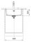 Мийка кухонна Franke Maris, фраграніт, прямокутник, без крила, 553х433х200мм, чаша - 1, під стільницю, MRG 110-52, сахара