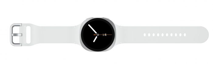 Смарт-годинник Samsung Galaxy Watch 8 40мм (L320) 1.34", 438x438, sAMOLED, BT 5.3, NFC, 2/32ГБ, сріблястий