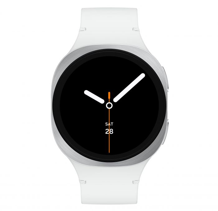 Смарт-годинник Samsung Galaxy Watch 8 40мм (L320) 1.34", 438x438, sAMOLED, BT 5.3, NFC, 2/32ГБ, сріблястий