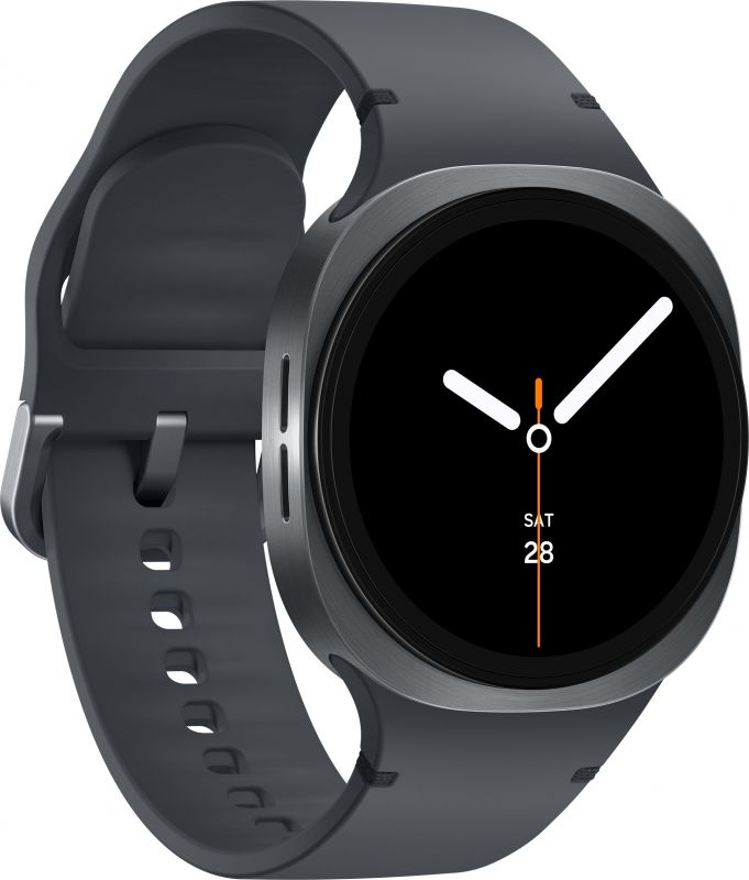 Смарт-годинник Samsung Galaxy Watch 8 40мм (L320) 1.34", 438x438, sAMOLED, BT 5.3, NFC, 2/32ГБ, сірий