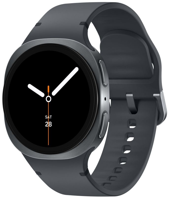 Смарт-годинник Samsung Galaxy Watch 8 40мм (L320) 1.34", 438x438, sAMOLED, BT 5.3, NFC, 2/32ГБ, сірий