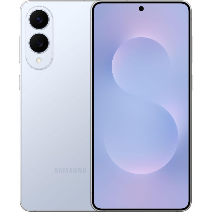 Смартфон Samsung Galaxy S25 Edge 5G (S937) 6.7' 12/256ГБ, 2SIM, 3900мА•год, блакитний крижаний титановий