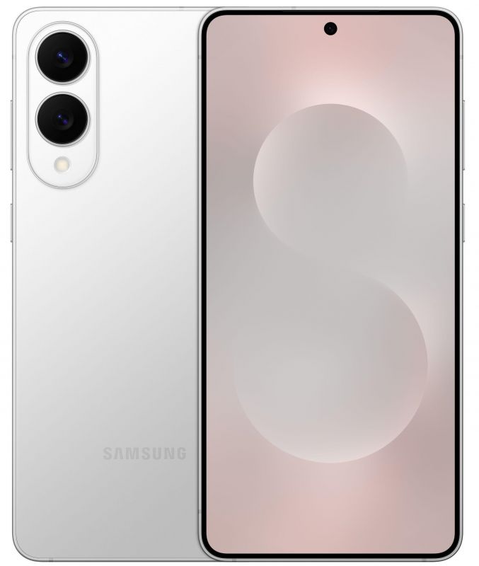 Смартфон Samsung Galaxy S25 Edge 5G (S937) 6.7' 12/256ГБ, 2SIM, 3900мА•год, сріблястий титановий